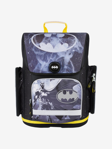 BAAGL  Črna šolska torba Ergo Baagl Batman Storm