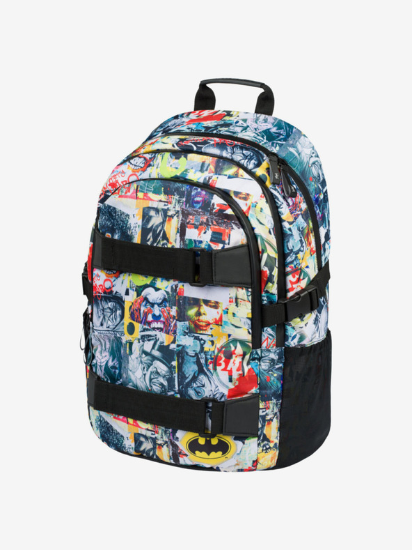 BAAGL  Črni šolski nahrbtnik Baagl Skate Batman Comics