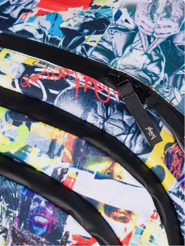 BAAGL  Črni šolski nahrbtnik Baagl Skate Batman Comics