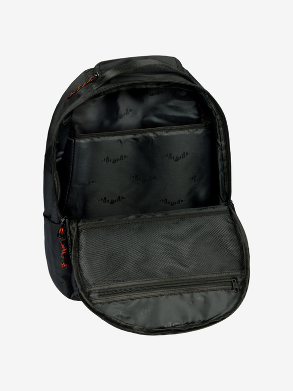 BAAGL  Črni nahrbtnik Baagl eARTh Batman Red