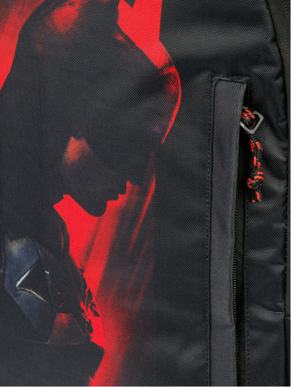 BAAGL  Črni nahrbtnik Baagl eARTh Batman Red