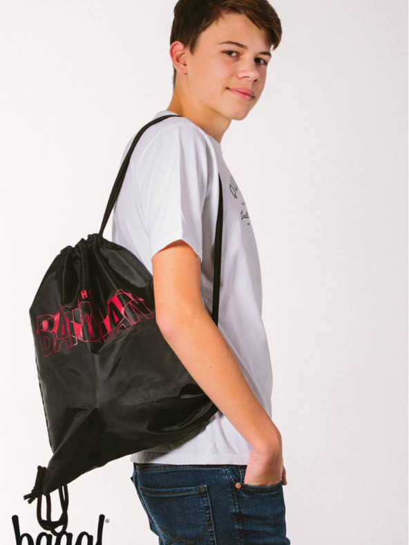 BAAGL  Črna torba Baagl Batman Red