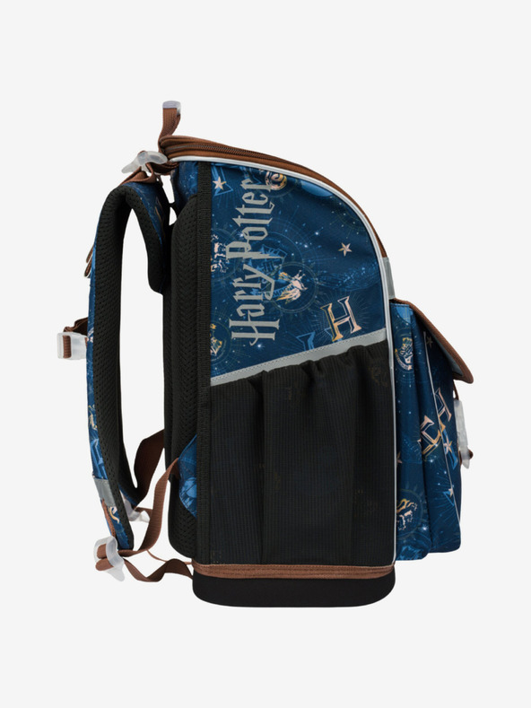 BAAGL  Vijolični šolski komplet - aktovka, peresnica, torba Baagl Zippy Harry Potter Bradavičarka