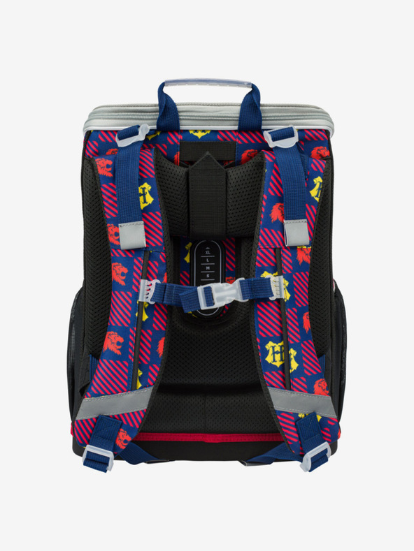 BAAGL  Rdeče-modri šolski komplet - aktovka, peresnica, torba Baagl Zippy Harry Potter Gryffindor