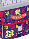 BAAGL  Rdeče-modri šolski komplet - aktovka, peresnica, torba Baagl Zippy Harry Potter Gryffindor