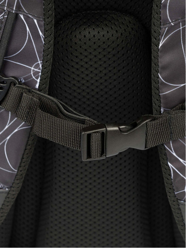 BAAGL  Črni šolski komplet - nahrbtnik, etui, torba Baagl Skate Harry Potter Svetinje smrti