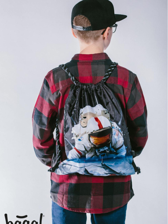 BAAGL  Črna Baagl eARTh - Kozmonavt, Caer8th