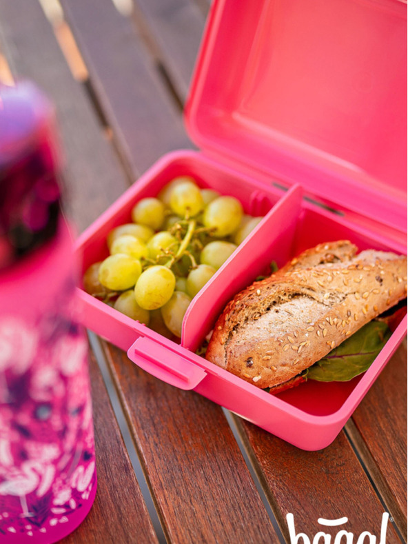 BAAGL  Roza Baagl škatla za kosilo s flamingom