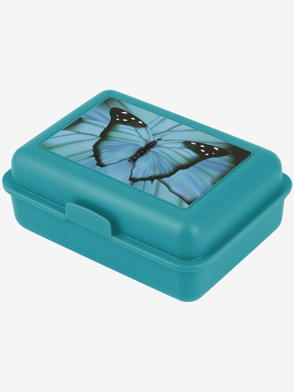 BAAGL  Modra škatla za malico Baagl Metulj