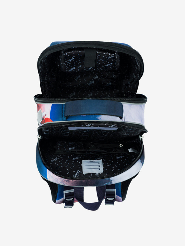 BAAGL  Modra šolska torba Baagl Shelly Space Shuttle