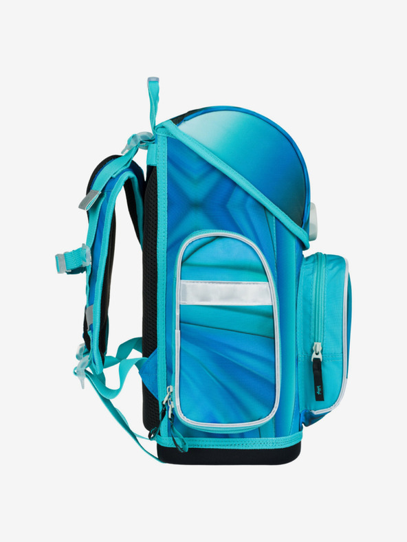 BAAGL  Modra šolska torba Ergo Baagl Butterfly