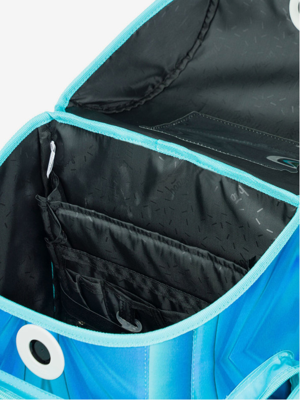 BAAGL  Modra šolska torba Ergo Baagl Butterfly