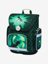BAAGL  Zelena šolska torba Ergo Baagl Zmaj