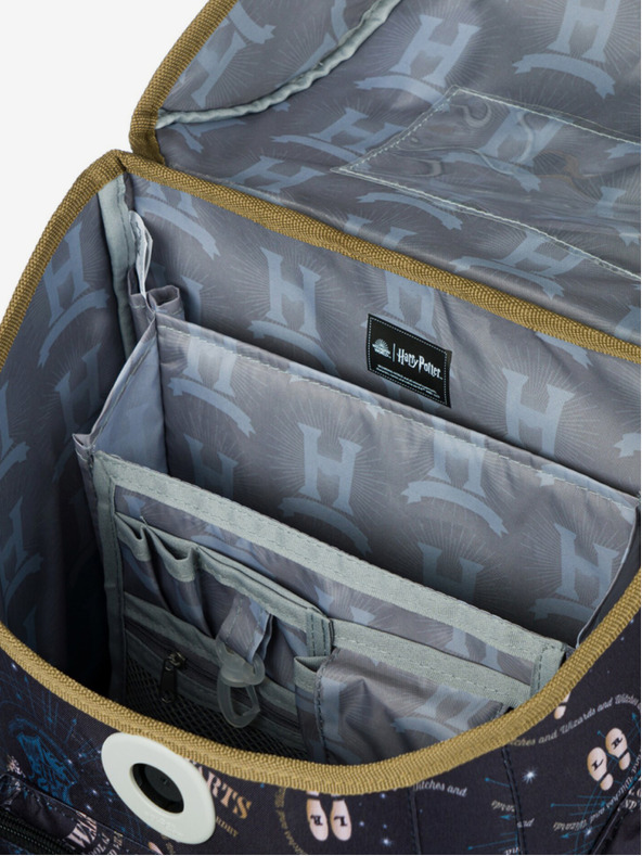 BAAGL  Modra šolska torba Ergo Baagl Harry Potter Pobertův Plánek