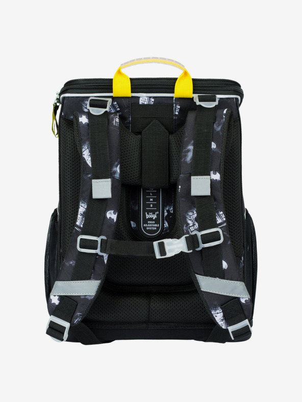 BAAGL  Črna šolska torba Zippy Baagl Batman Darky City