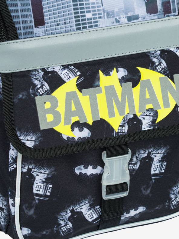 BAAGL  Črna šolska torba Zippy Baagl Batman Darky City