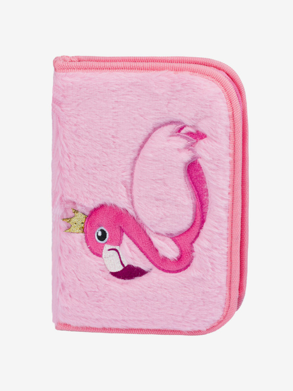 BAAGL  Roza šolski peresnik enonadstropni Baagl Flamingo