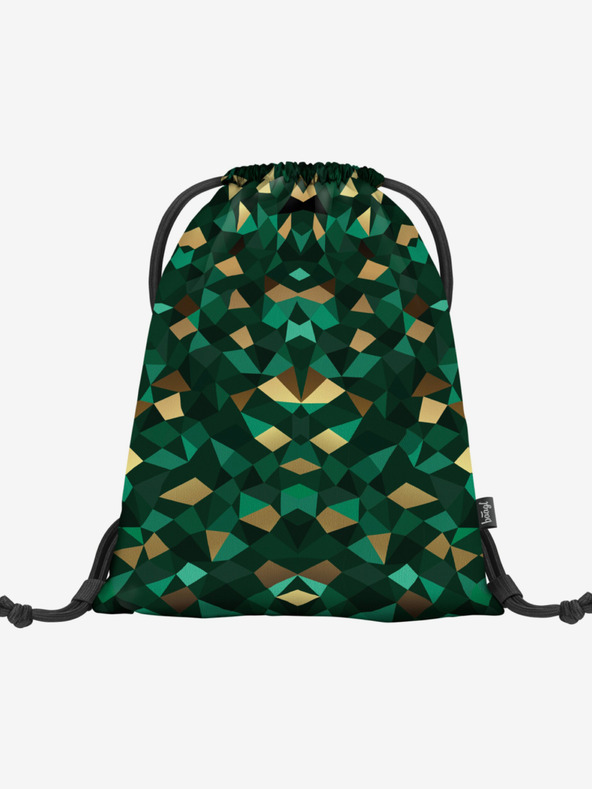 BAAGL  Zelena torba Baagl Skate Polygon