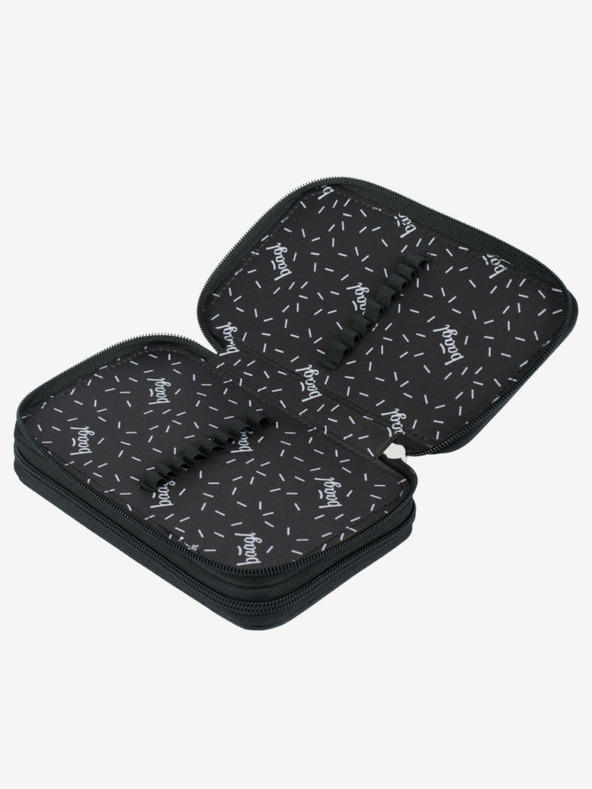 BAAGL  Modri šolski komplet - aktovka, peresnica, torba Baagl Shelly Space Shuttle