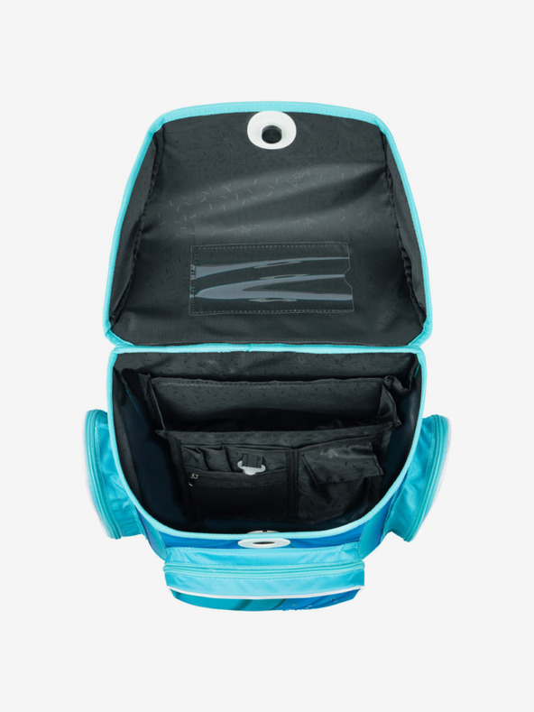 BAAGL  Modri šolski komplet Ergo - aktovka, peresnica, torba Baagl Butterfly