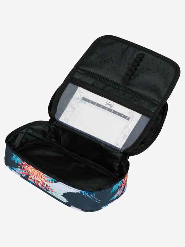 BAAGL  Zeleni šolski komplet - nahrbtnik, peresnica, torba Baagl Core Birds