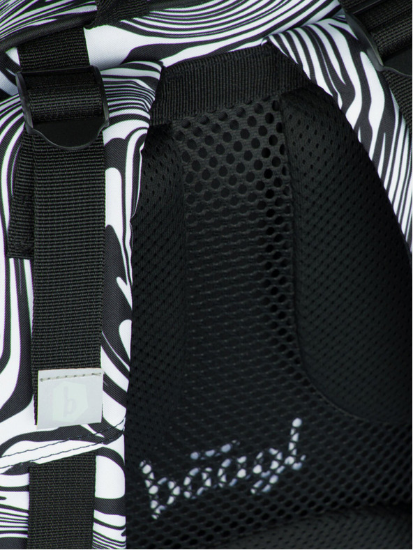 BAAGL  Črn šolski komplet - nahrbtnik, peresnica, torba Baagl Core Mixture