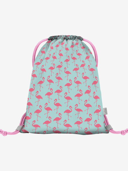 BAAGL  Rožnata torba z žepom Baagl Flamingo