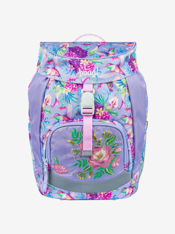 BAAGL  Vijoličen šolski nahrbtnik Airy Baagl Hummingbird