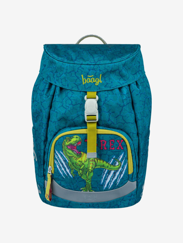 BAAGL  Zeleni šolski nahrbtnik Airy Baagl T-Rex
