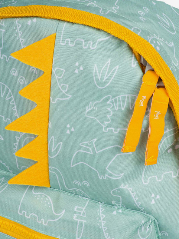 BAAGL  Zeleni predšolski nahrbtnik Baagl Dino