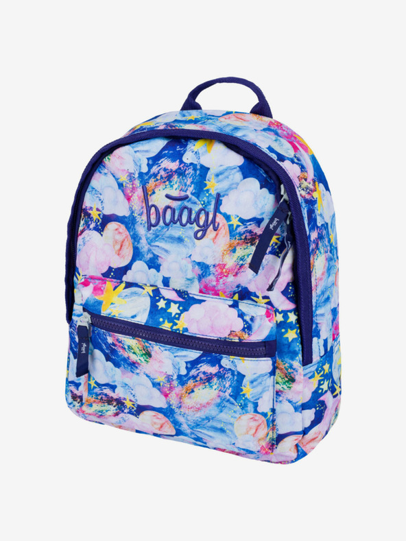 BAAGL  Predšolski nahrbtnik Blue Baagl Stars