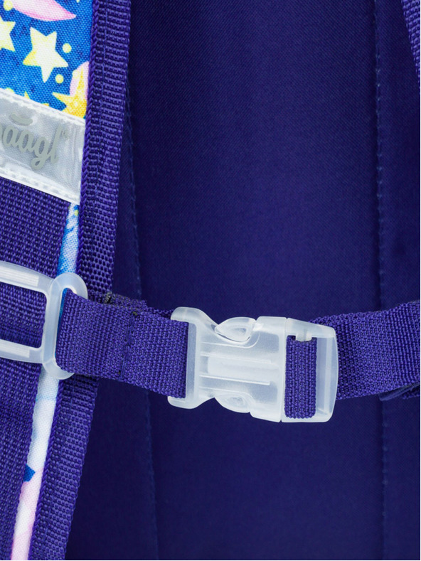 BAAGL  Predšolski nahrbtnik Blue Baagl Stars