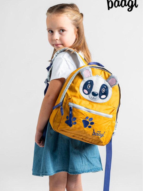 BAAGL  Rumen predšolski nahrbtnik Baagl Raccoon