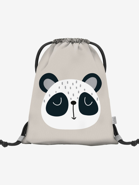 BAAGL  Siva predšolska torba Baagl Panda