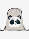 BAAGL  Siva predšolska torba Baagl Panda