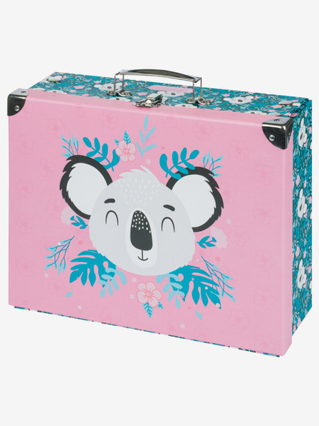 BAAGL  Roza zložljiv šolski kovček z nastavki Baagl Baby Koala