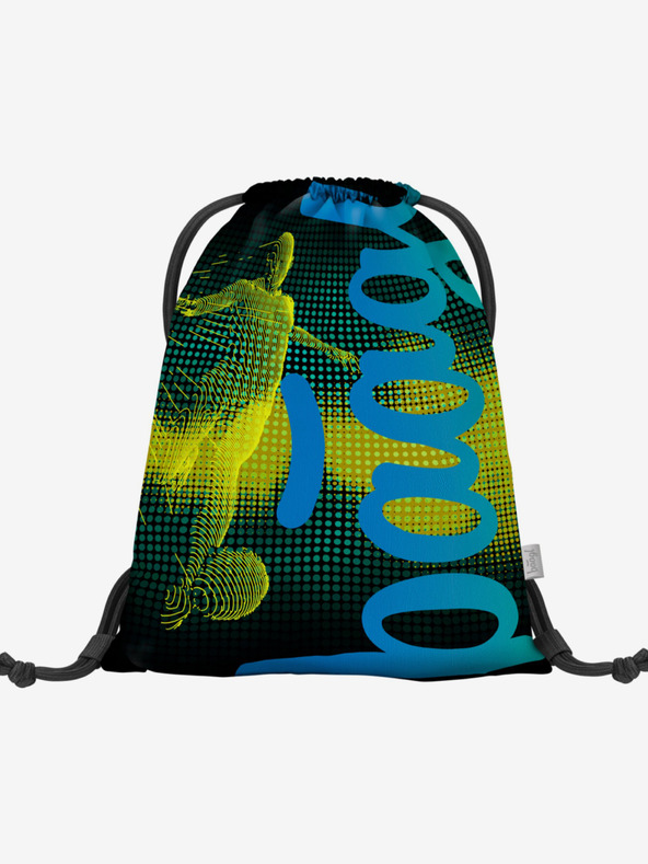 BAAGL  Zeleni šolski komplet Core - nahrbtnik, peresnica, torba Baagl Nogometaš