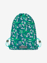 BAAGL  Zeleni šolski komplet - peresnica, torba Baagl Minecraft 2 Silver Creeper