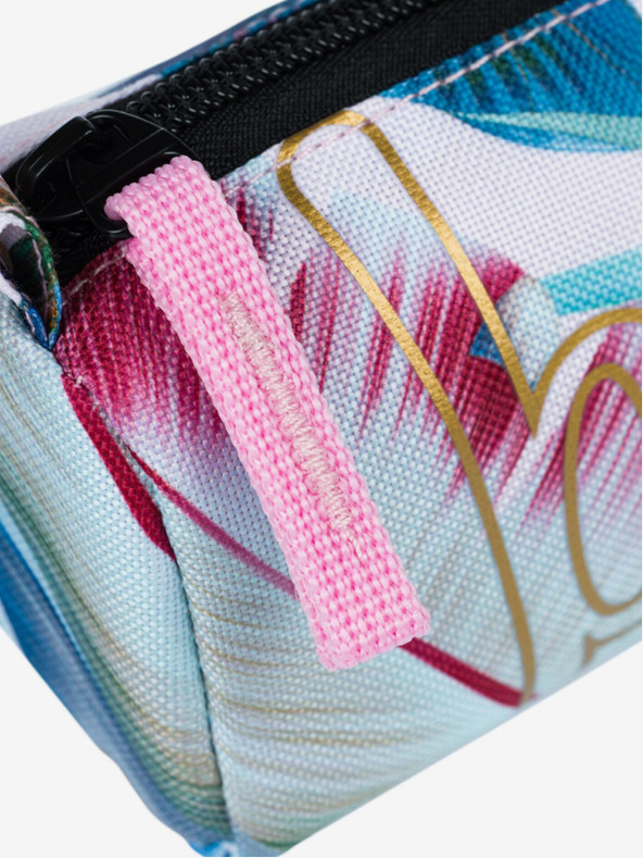 BAAGL  svetlo modra študentska torbica Baagl listi