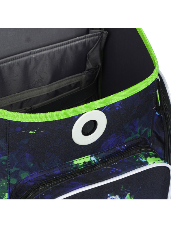 BAAGL  Zelena šolska torba Ergo Baagl Nogometaš