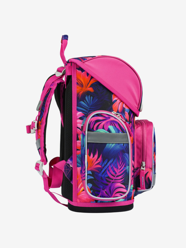 BAAGL  Roza šolska torba Ergo Baagl Flamingi