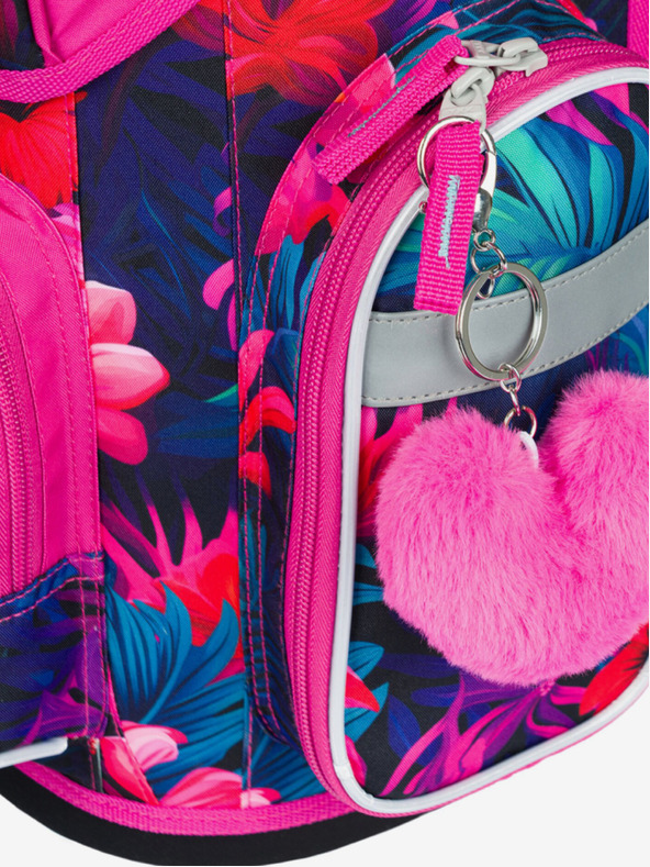 BAAGL  Roza šolska torba Ergo Baagl Flamingi