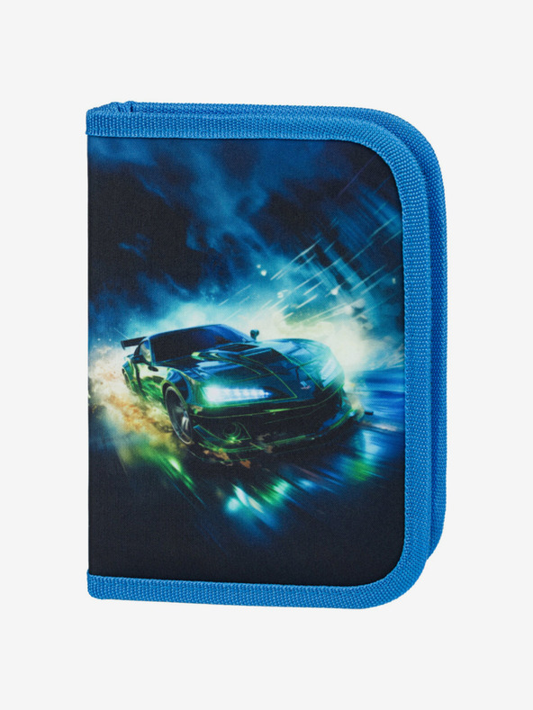 BAAGL  Črn šolski set Zippy - aktovka, peresnica, torbica Baagl Dirkalnik