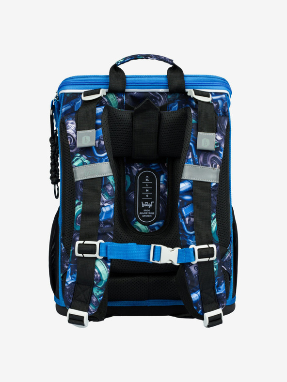 BAAGL  Črn šolski set Zippy - aktovka, peresnica, torbica Baagl Dirkalnik