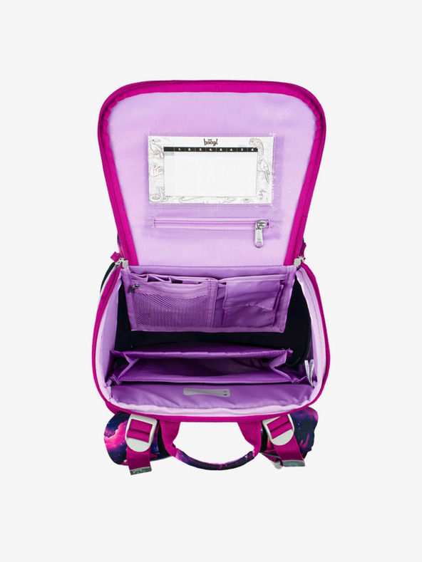 BAAGL  Vijoličen šolski komplet Zippy - aktovka, peresnica, torba Baagl Unicorn Kingdom