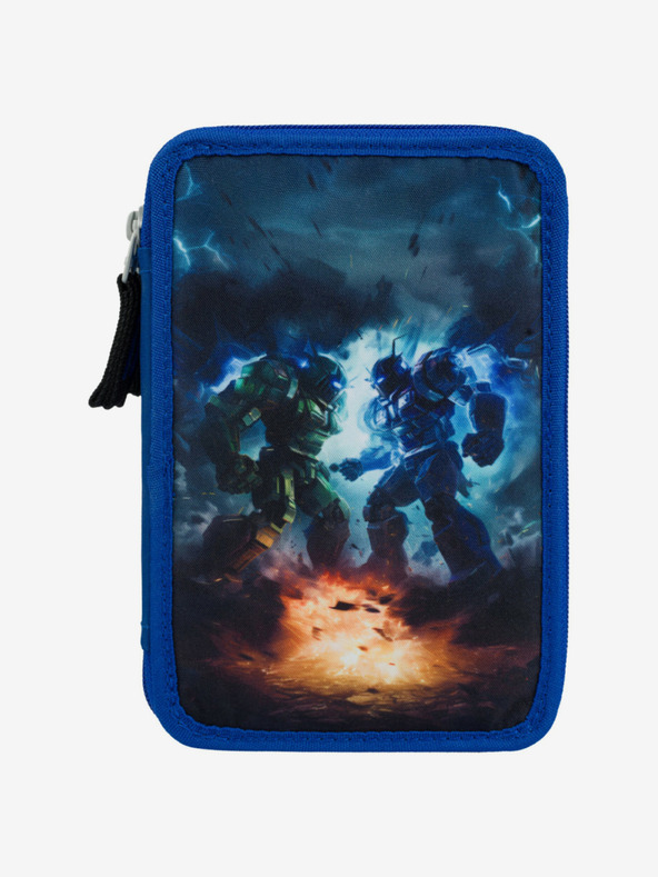 BAAGL  Modri šolski peresnik 3-stopenjski Baagl Roboti