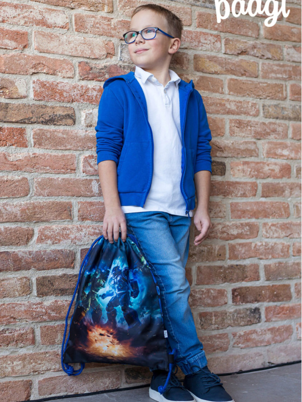 BAAGL  Črna torba Baagl Roboti