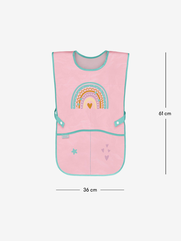 BAAGL  Roza otroški predpasnik Baagl Mavrica