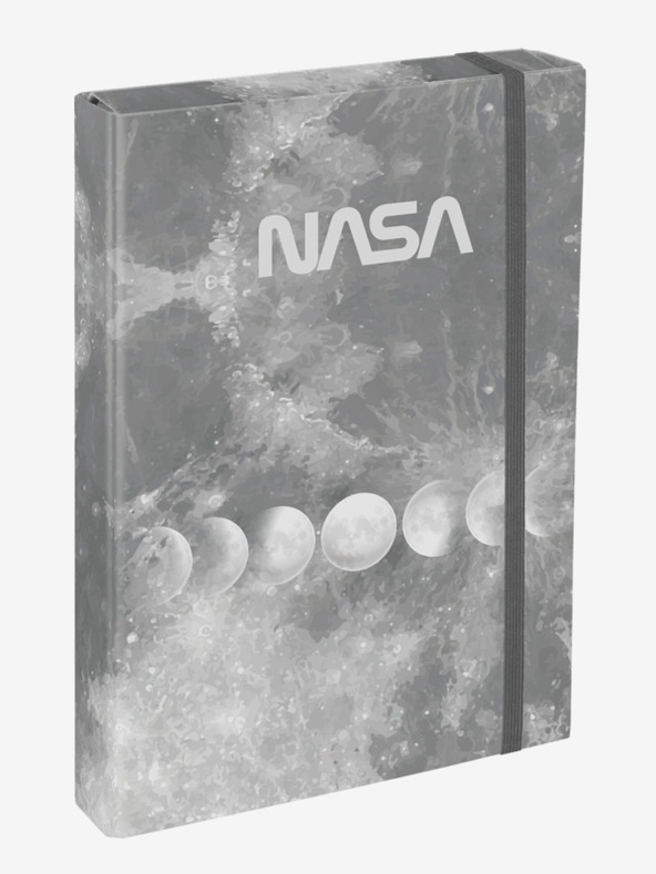 BAAGL  Sivi šolski zvezki A4 Jumbo Baagl NASA Grey