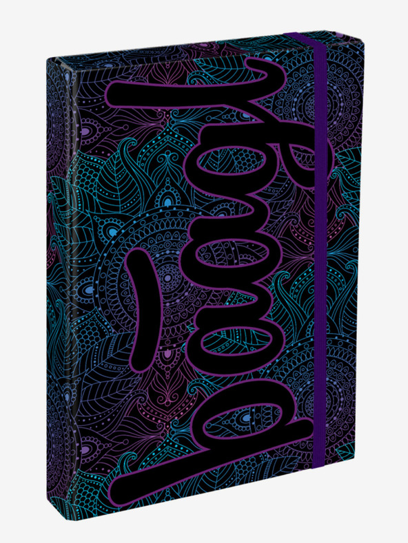 BAAGL  Črne platnice za šolske zvezke A4 Baagl Jumbo Zen